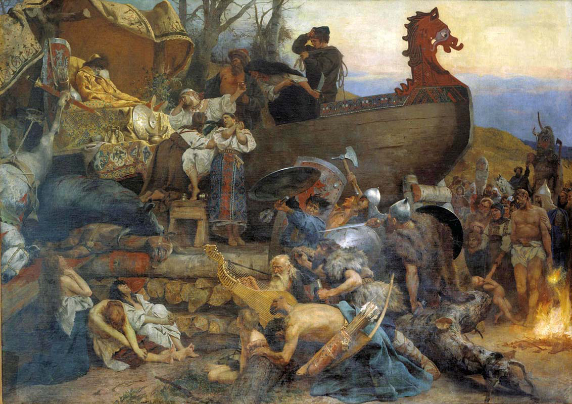 Funeral of Russian Noble